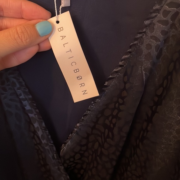 Baltic Borne Patterned Navy Dress - Picture 4 of 7